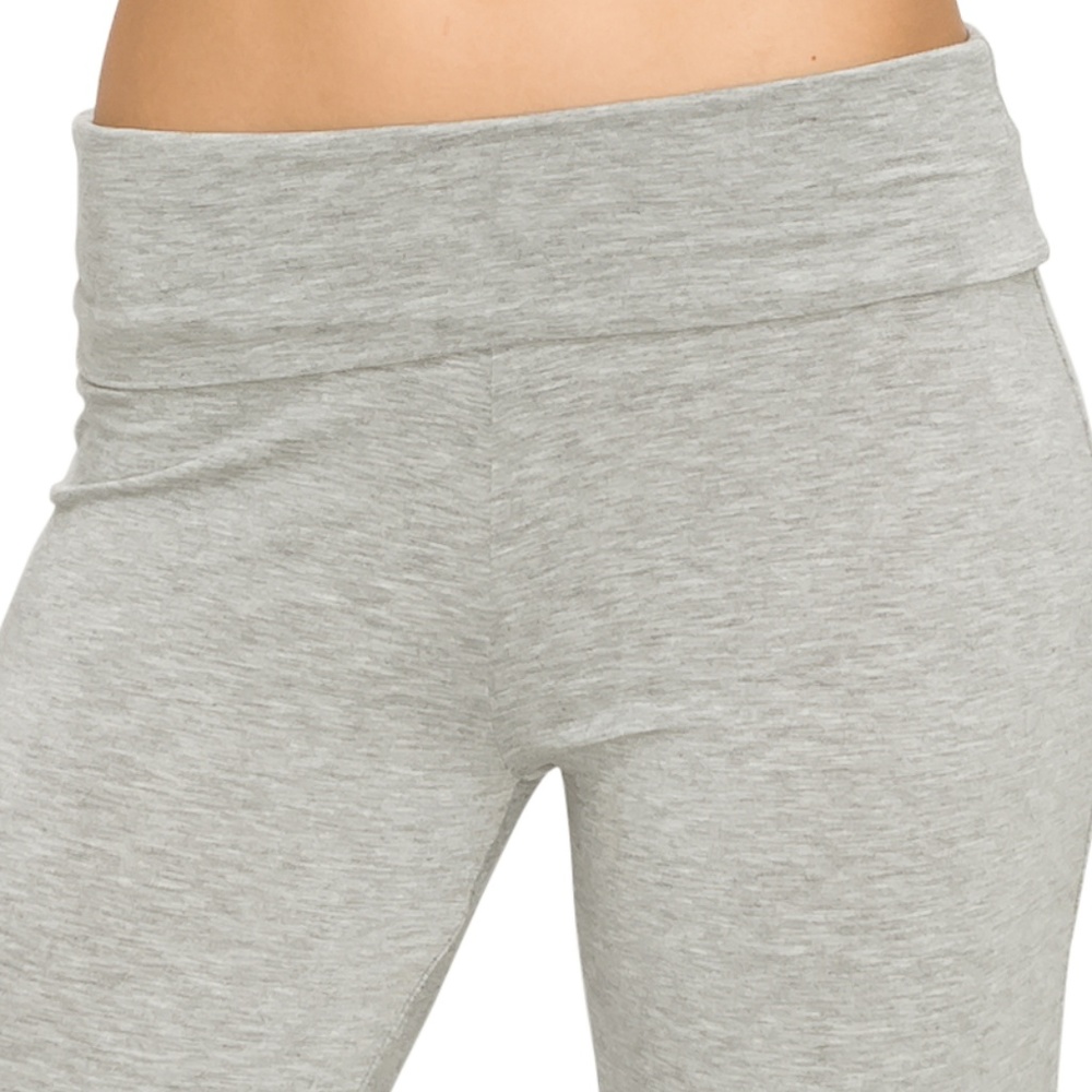 Poplooks Foldover Yoga Pants - Picture 4 of 5